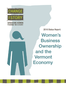 cover image with outline of Vermont and female-identified figure and CTS logo