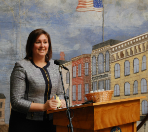 Aly Richards, Gov. Shumlin's director of special projects and intergovernmental affairs