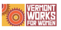 Logo of Vermont Works for Women