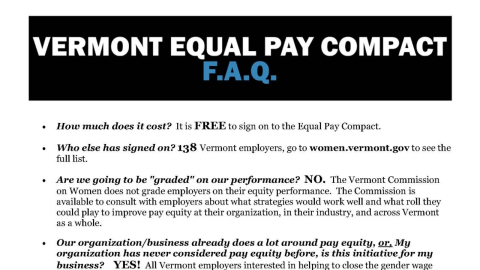 Equal Pay Compact's frequently asked questions document